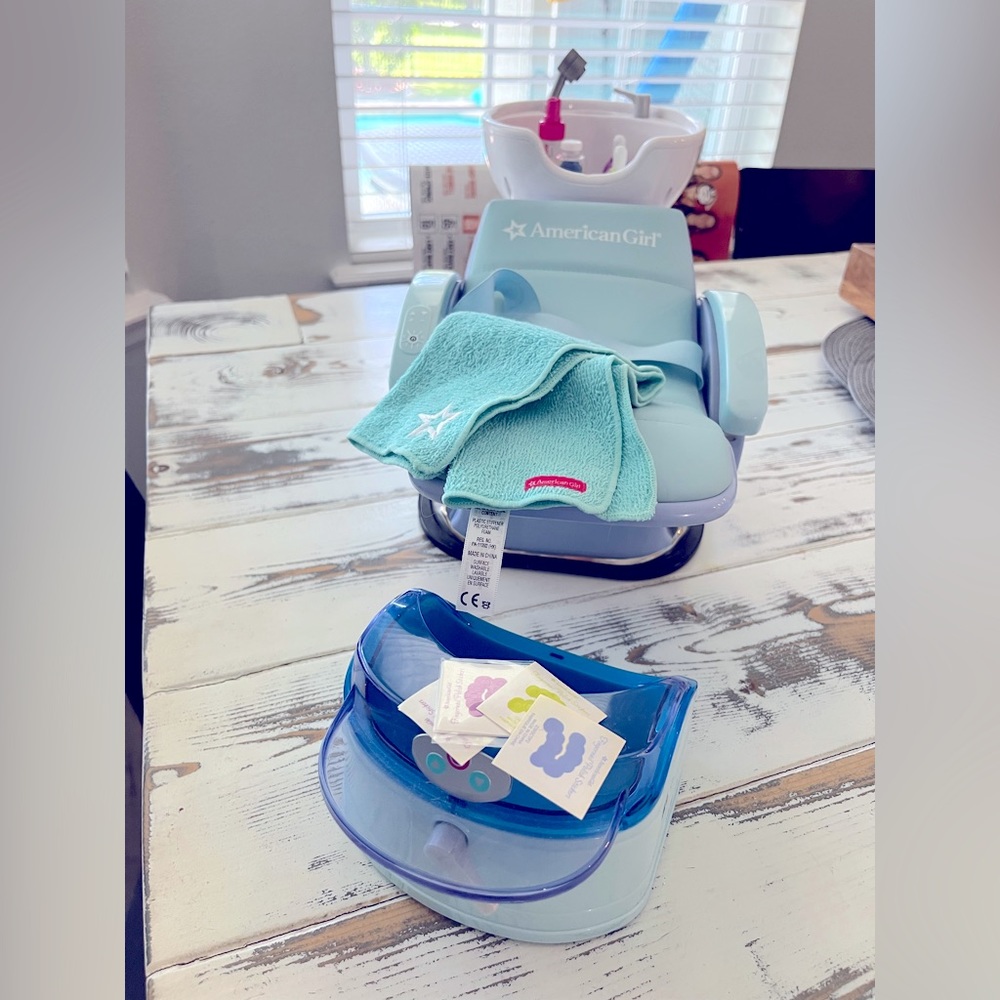 American Girl Spa Chair + Accessories
